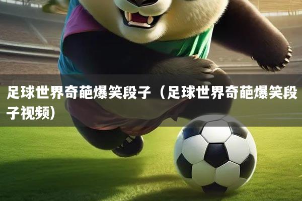 足球世界奇葩爆笑段子(足球世界奇葩爆笑段子视频)